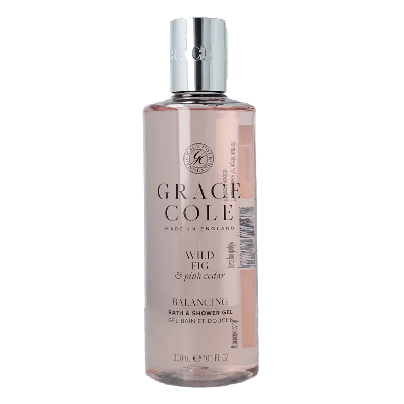 Grace Cole Wild fig & cedar bath & showergel 300 Milliliter