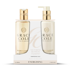 Grace Cole Nectarine blossom & grapefruit body care duo 2.00 Stuks