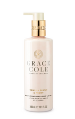 Grace Cole Vanilla blush & peony hand & body lotion 300 Milliliter
