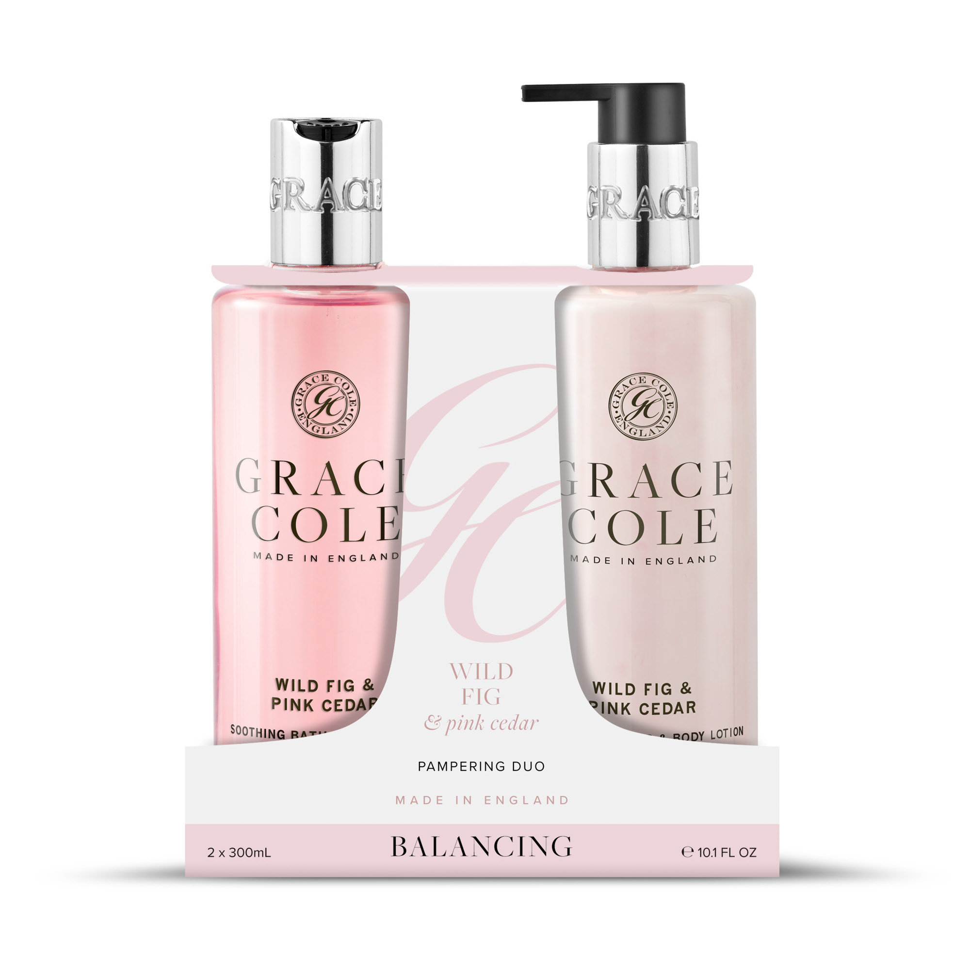 Grace Cole Wild fig & cedar bodycare duo 2.00 Stuks