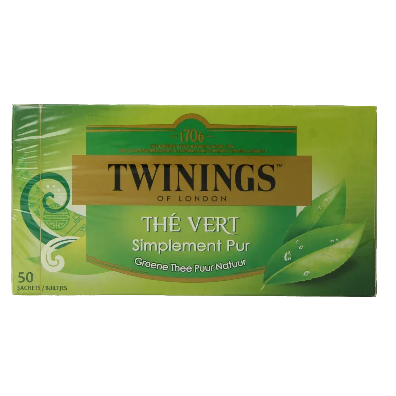 Twinings Pure green tea 50 Zakjes