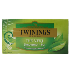 Twinings Pure green tea 50 Zakjes