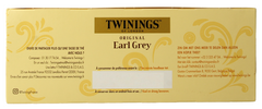 Twinings Earl grey envelop 100 Zakjes