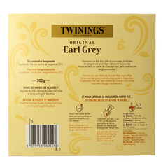 Twinings Earl grey envelop 100 Zakjes