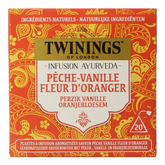 Twinings Ayurveda vanilla perzik oranjebloesem 20 Stuks