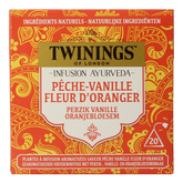 Twinings Ayurveda vanilla perzik oranjebloesem 20 Stuks