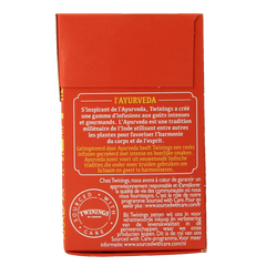 Twinings Ayurveda vanilla perzik oranjebloesem 20 Stuks