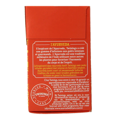 Twinings Ayurveda vanilla perzik oranjebloesem 20 Stuks