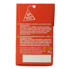 Twinings Ayurveda vanilla perzik oranjebloesem 20 Stuks