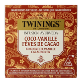 Twinings Ayurveda kokos vanille cacaoboon 20 Stuks