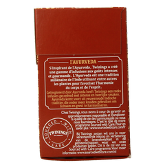 Twinings Ayurveda kokos vanille cacaoboon 20 Stuks