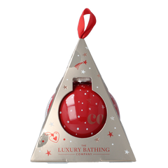 The Luxury Bathing Co Comfort & joy bath soak bauble 250.00 Milliliter
