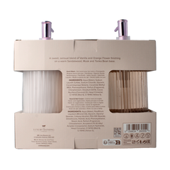 The Luxury Bathing Co Heavenly hands wash & hand nail cream glass bottle 1 Set