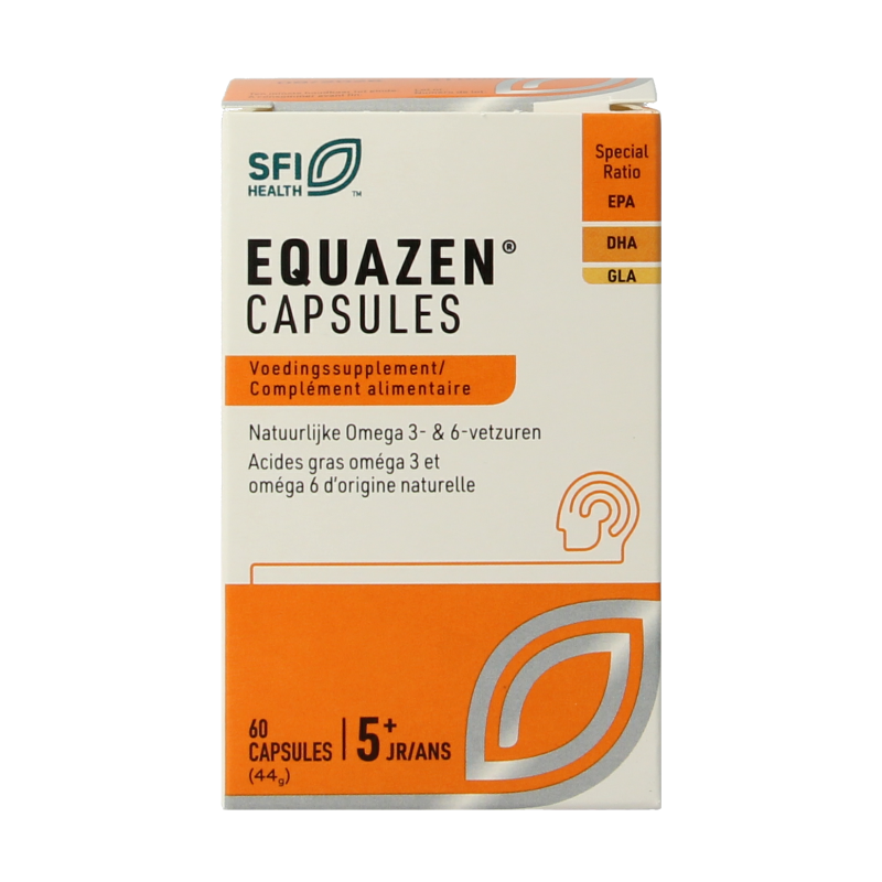 SFI Health Equazen capsules omega 3- & 6-vetzuren 60 Capsules