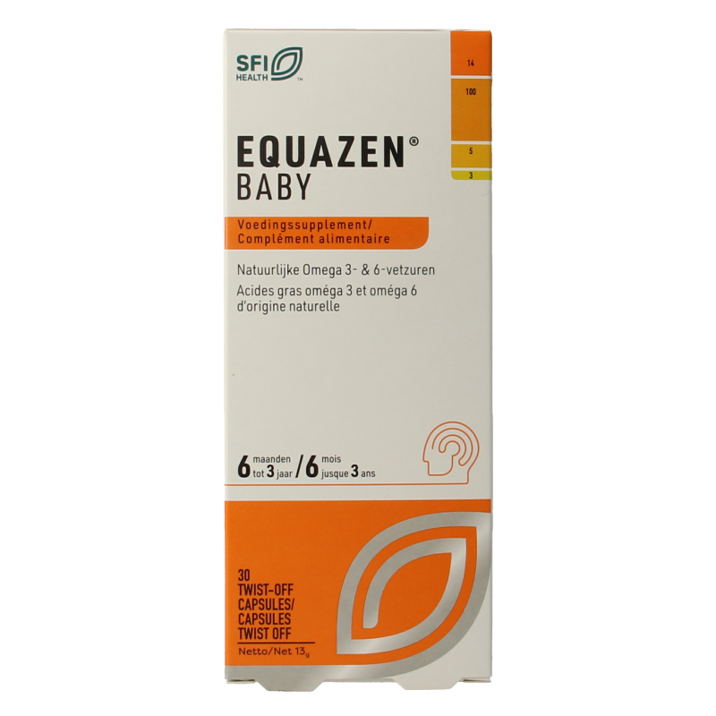 SFI Health Equazen baby omega 3- & 6-vetzuren 30 Ampullen
