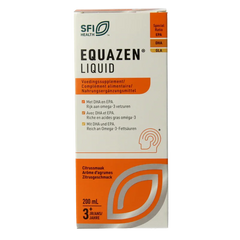 Equazen Equazen liquid citrus omega 3- & 6-vetzuren 200 Milliliter