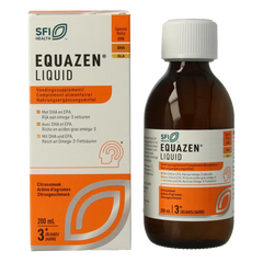 Equazen Equazen liquid citrus omega 3- & 6-vetzuren 200 Milliliter
