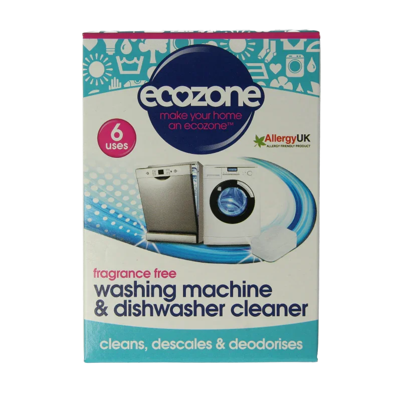 EcoZone Wasmachine en vaatwasser ontkalker 6 Stuks