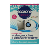 EcoZone Wasmachine en vaatwasser ontkalker 6 Stuks