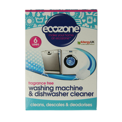 EcoZone Wasmachine en vaatwasser ontkalker 6 Stuks