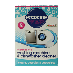 EcoZone Wasmachine en vaatwasser ontkalker 6.00 Stuks