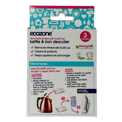 EcoZone Ontkalker voor waterkoker en strijkijzer 3 Stuks