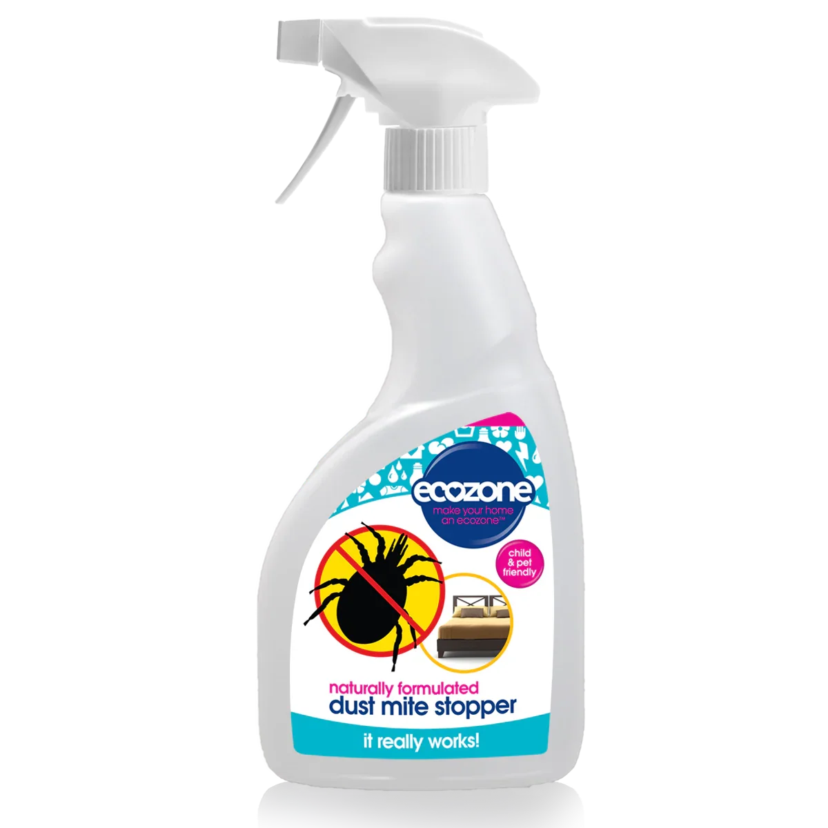 EcoZone Stofmijt spray 500 Milliliter
