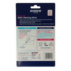 EcoZone Afvoer ontstopper sticks 12 Stuks