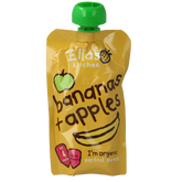 Ella's Kitchen Bananas & apples 4 maand knijpzak bio 120 Gram