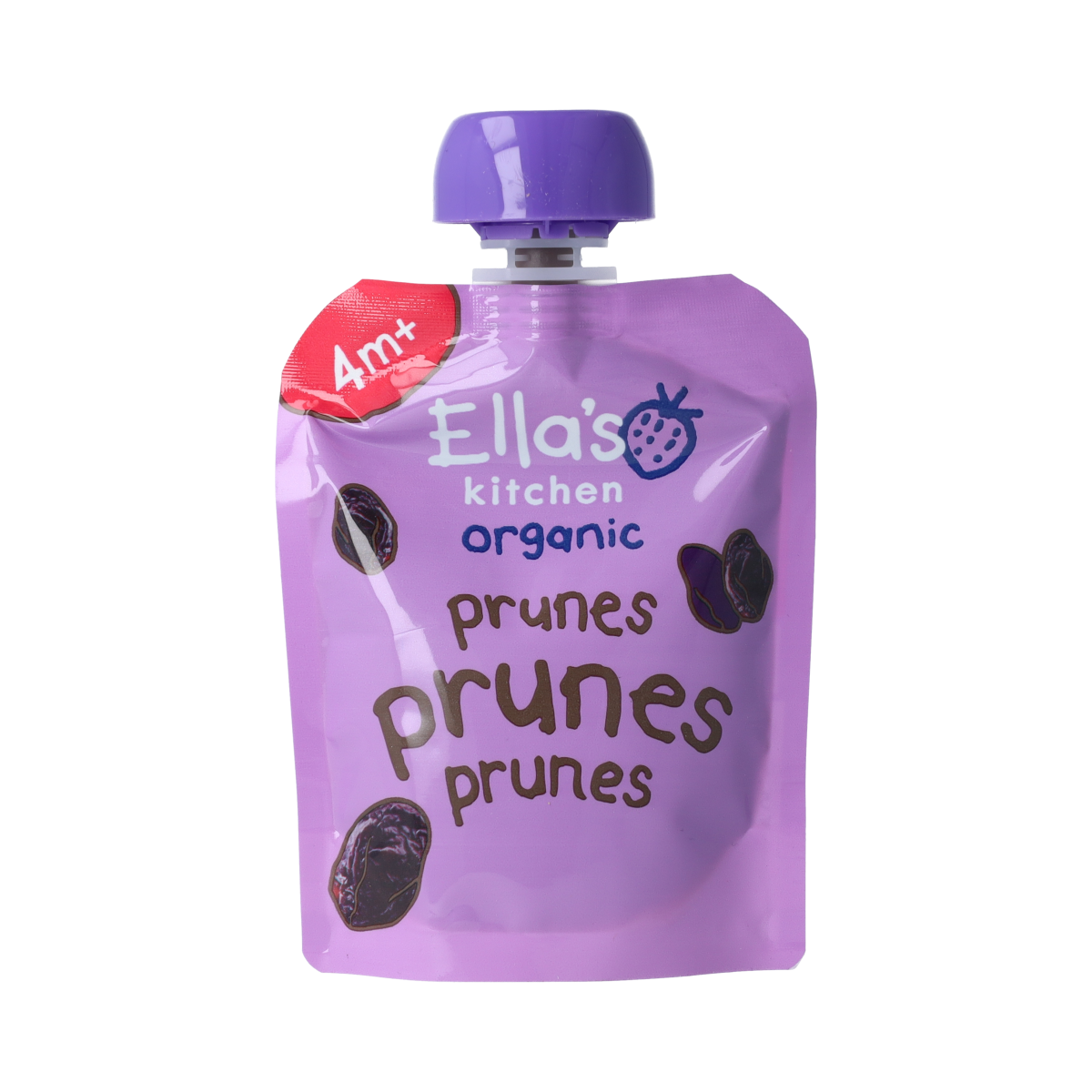 Ella's Kitchen Pruimen knijpzakjes 4+ maanden bio 70.00 Gram