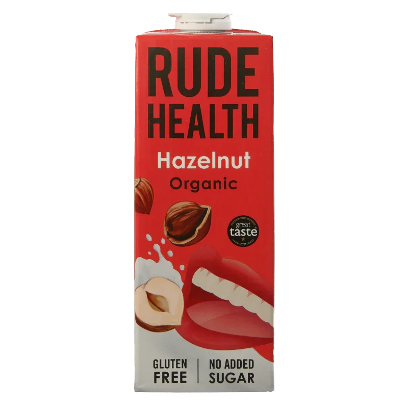 Rude Health Hazelnootdrank bio 1 Liter