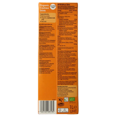 Rude Health Cashewnootdrank bio 1 Liter