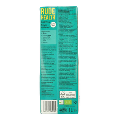Rude Health Barista soja bio 1.00 Liter