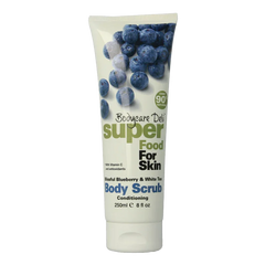 Bodycare Deli Lichaamscrub blueberry & white tea 250 Milliliter