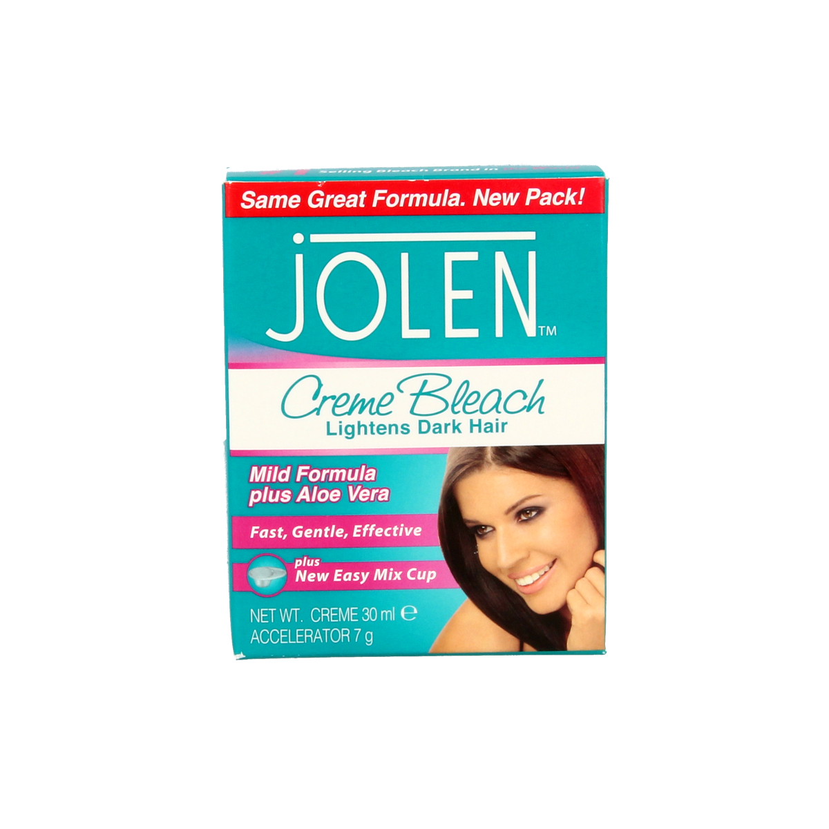 Jolen Ontkleuringscreme creme bleach mild aloe vera 30.00 Milliliter