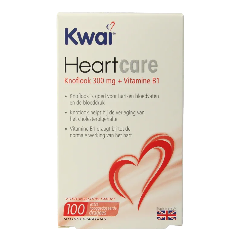 Kwai Heartcare knoflook 100 Dragees