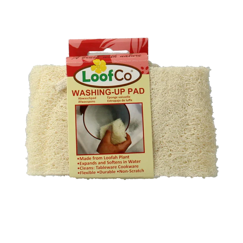 Loofco Afwas spons loofah bio 1 Stuks
