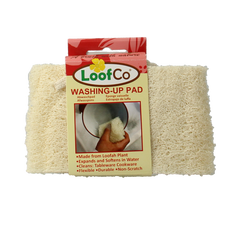 Loofco Afwas spons loofah bio 1.00 Stuks