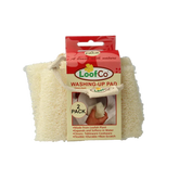 Loofco Afwas spons loofah bio 2 Stuks