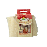 Loofco Afwas spons loofah bio 2 Stuks