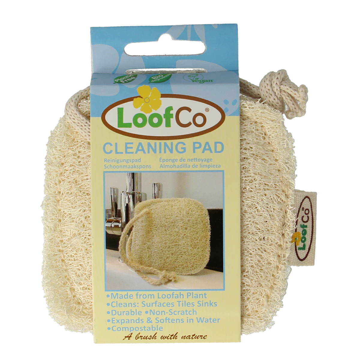 Loofco Schoonmaakspons bio 1.00 Stuks