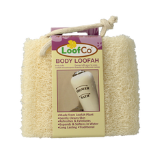 Loofco Douche en bad spons luffa bio 1.00 Stuks