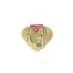 Loofco Douche en bad spons hartje bio 1 Stuks