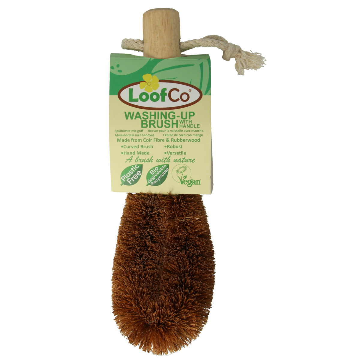 Loofco Afwasborstel handvat kokos eko 1.00 Stuks