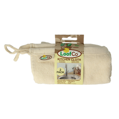 Loofco Vaatdoekjes bio 2 Stuks