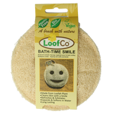Loofco Douche en bad spons smiley bio 1 Stuks