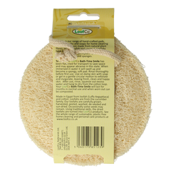 Loofco Douche en bad spons smiley bio 1.00 Stuks