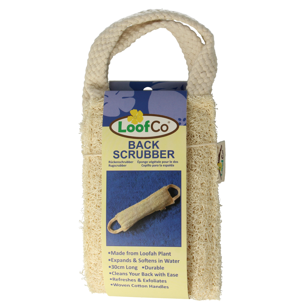 Loofco Rug scrubber loofah bio 1.00 Stuks