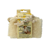 Loofco Schoonmaakspons loofah dun bio 4 Stuks