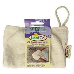 Loofco Washandje ongebleekt katoen bio 1.00 Stuks